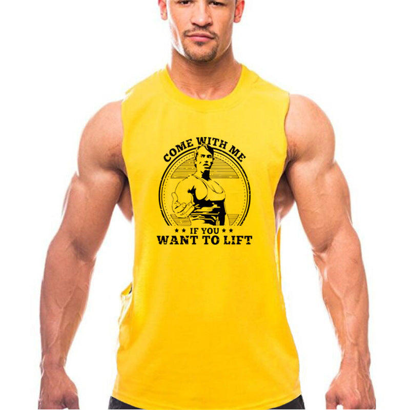 Summer Gym Tank Top for Men,