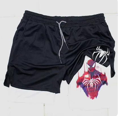 Marvel Spider-Man Venom Gym Shorts