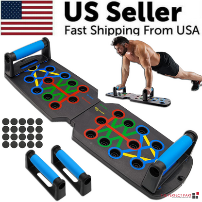 28-in-1 Push-Up Rack Board Portable Home Gym Workout System