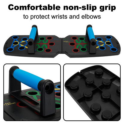 28-in-1 Push-Up Rack Board Portable Home Gym Workout System