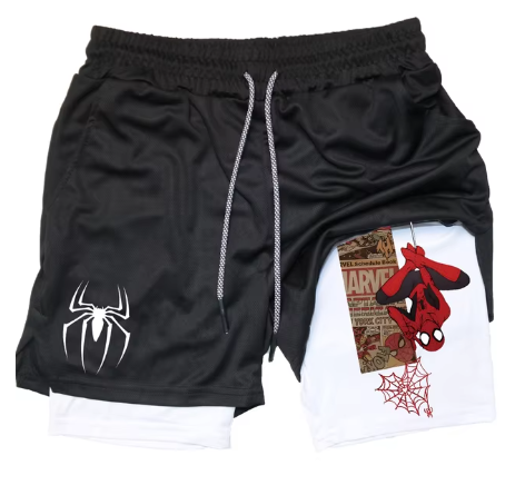 Marvel Spider-Man Venom Gym Shorts