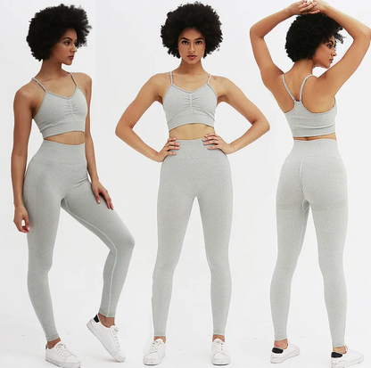 Seamless High-Waist Yoga Pants