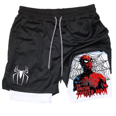 Marvel Spider-Man Venom Gym Shorts