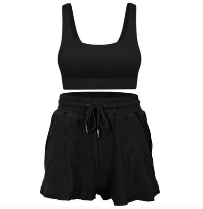 Loose Short Sleeve Yoga Suit Breathable Gym Activewear