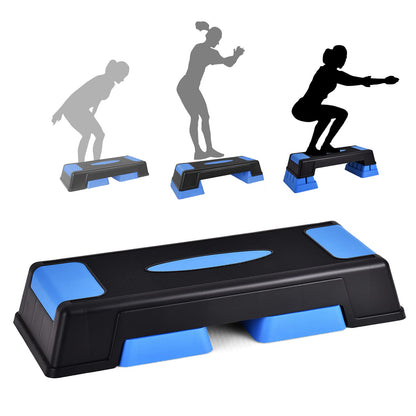SPORFIT Adjustable Aerobic Step Platform Non-Slip Home Gym Fitness