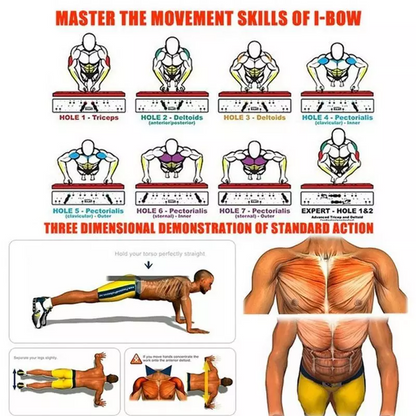 28-in-1 Push-Up Rack Board Portable Home Gym Workout System