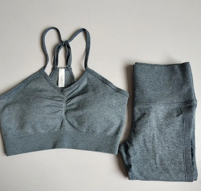 Seamless High-Waist Yoga Pants