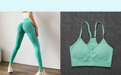 Seamless High-Waist Yoga Pants