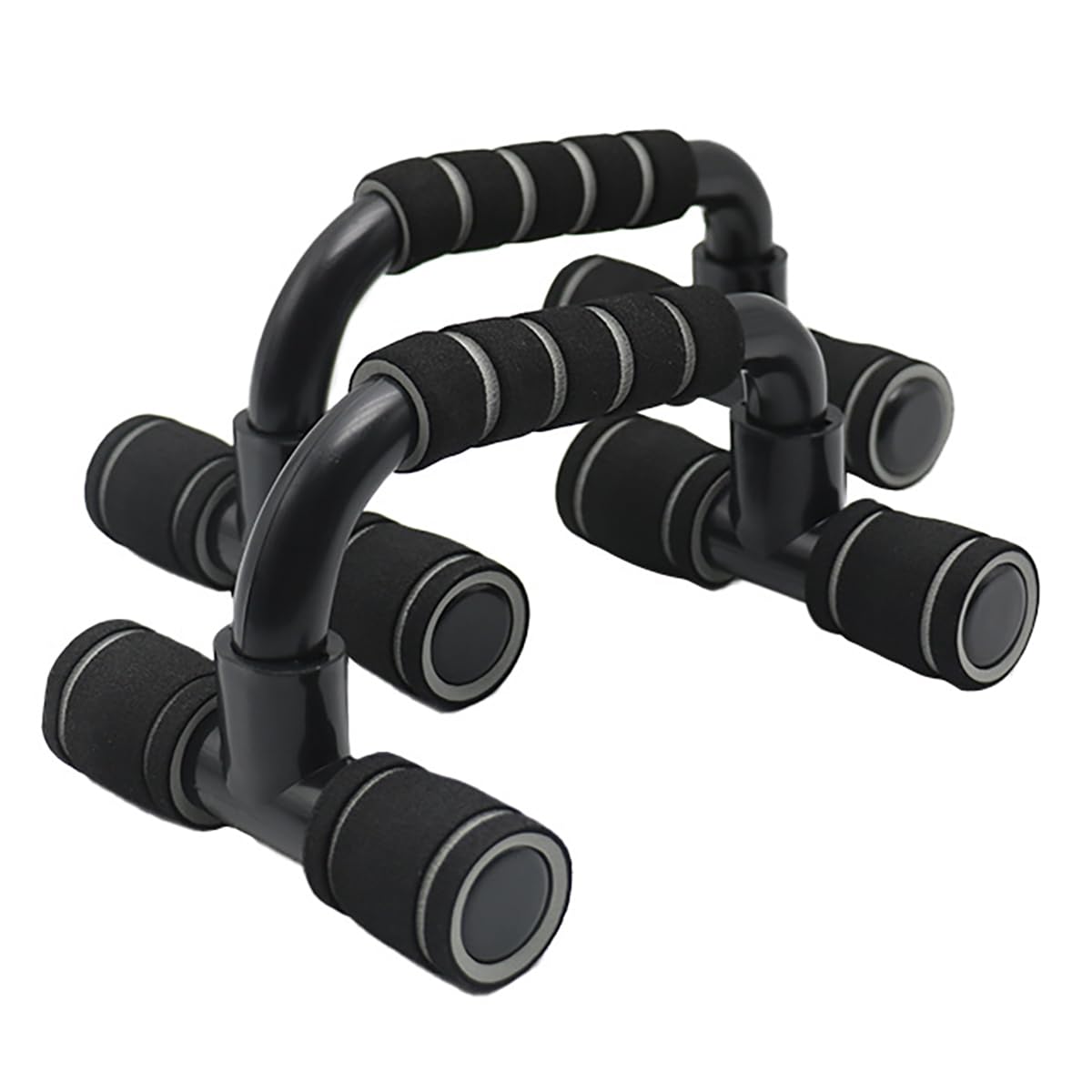 Cooplay Push-Up Bars Gray Home Gym Travel Workout Pair