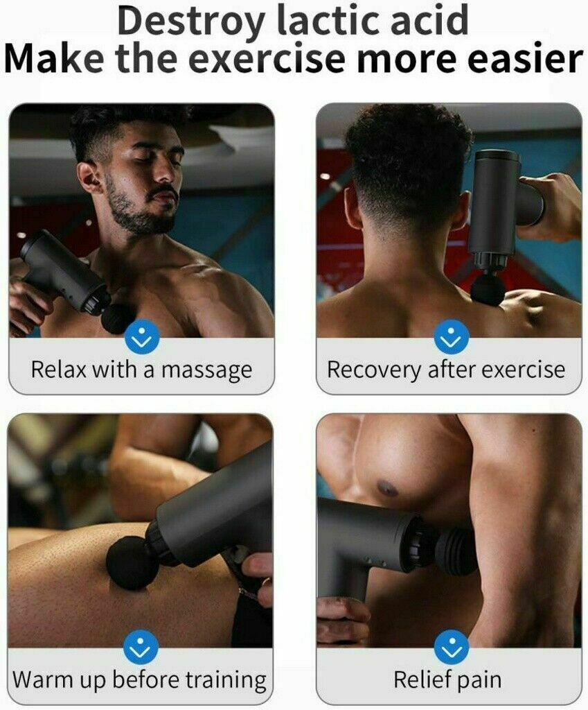 Massage Gun Deep Tissue Percussion Massager