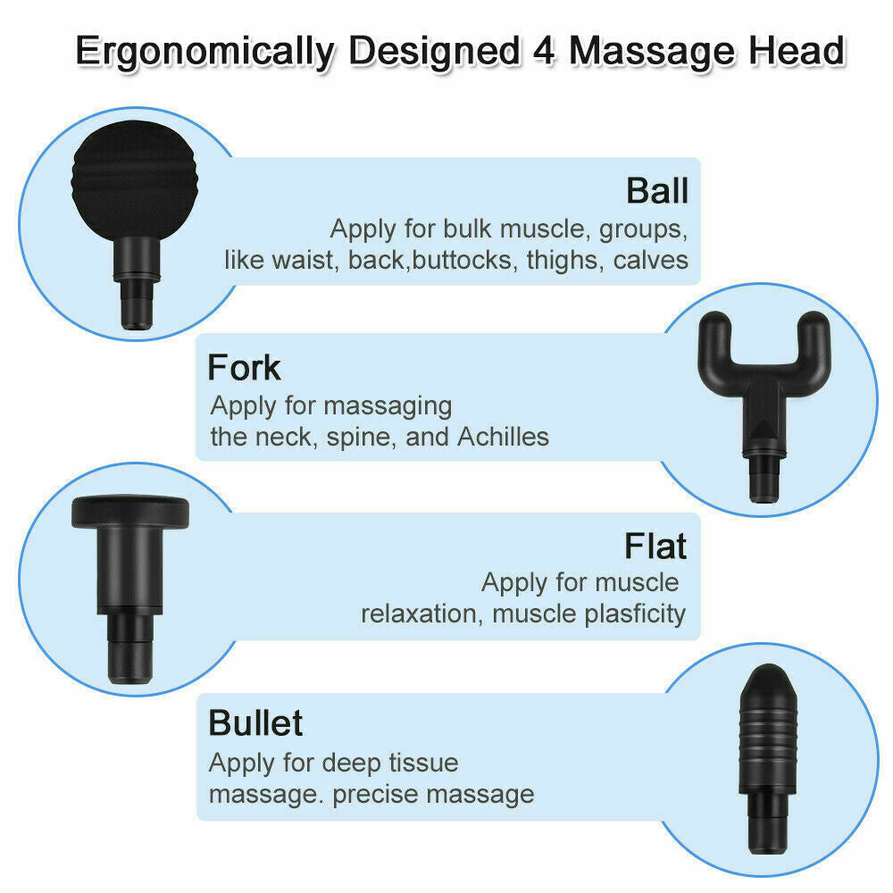 Massage Gun Deep Tissue Percussion Massager