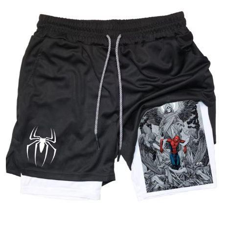Marvel Spider-Man Venom Gym Shorts