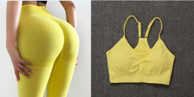 Seamless High-Waist Yoga Pants