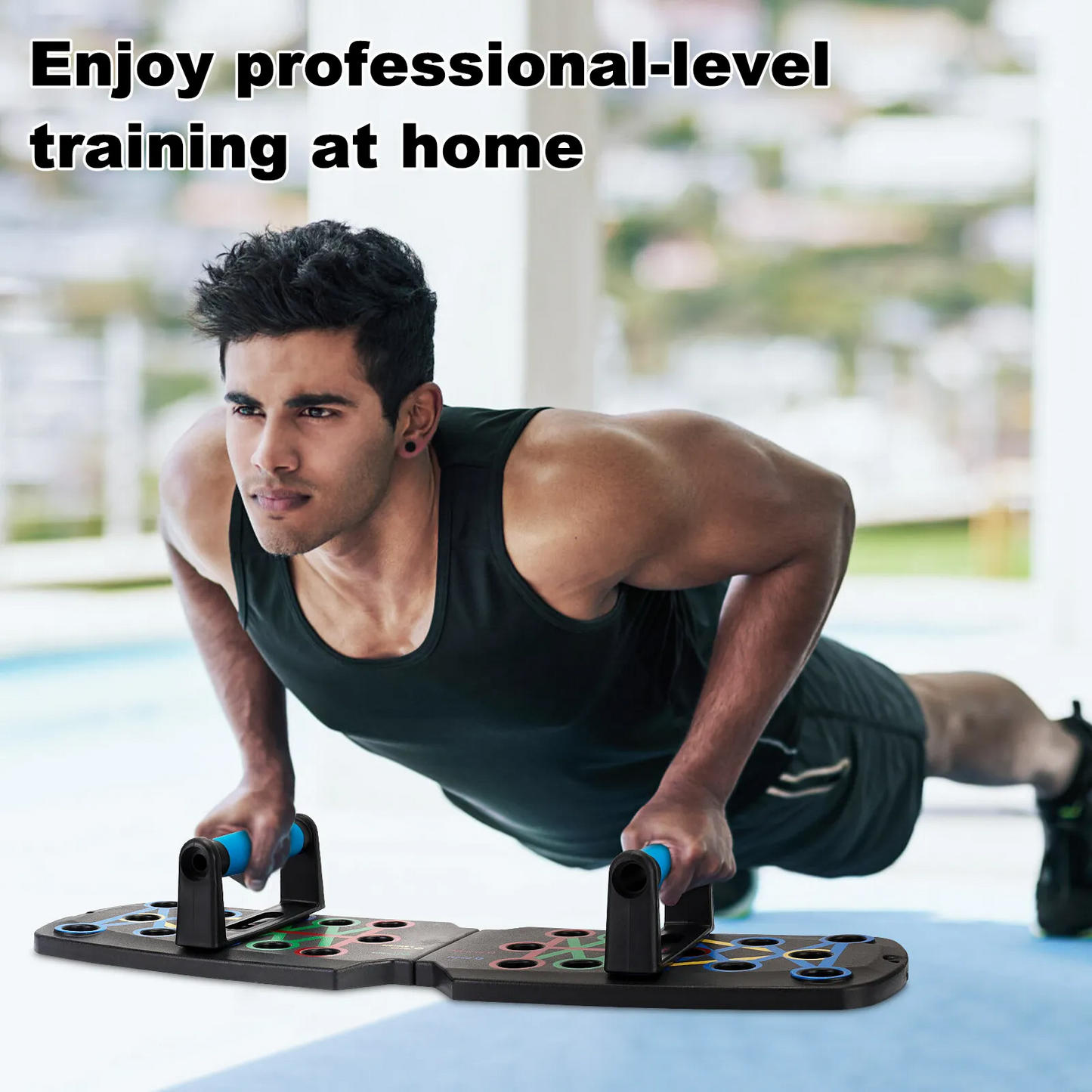 28-in-1 Push-Up Rack Board Portable Home Gym Workout System