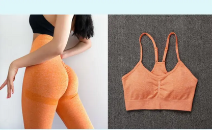 Seamless High-Waist Yoga Pants