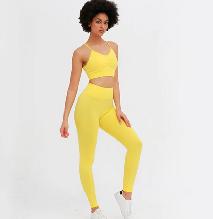 Seamless High-Waist Yoga Pants