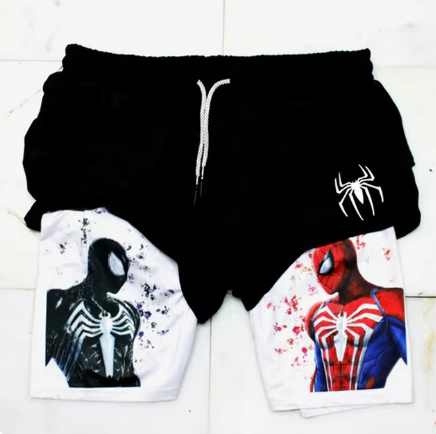 Marvel Spider-Man Venom Gym Shorts