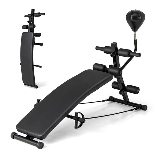 Toolsempire Folding Sit Up Bench Full Body Home Gym