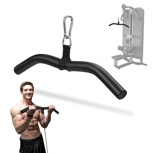 Rolitwils 19-Inch LAT Pulldown Bar Cable Attachment Home Gym