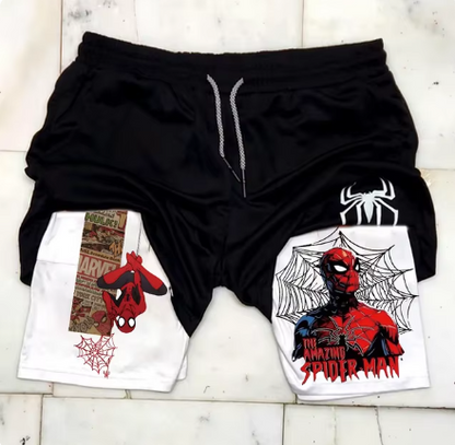 Marvel Spider-Man Venom Gym Shorts
