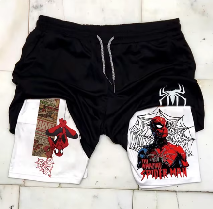 Marvel Spider-Man Venom Gym Shorts
