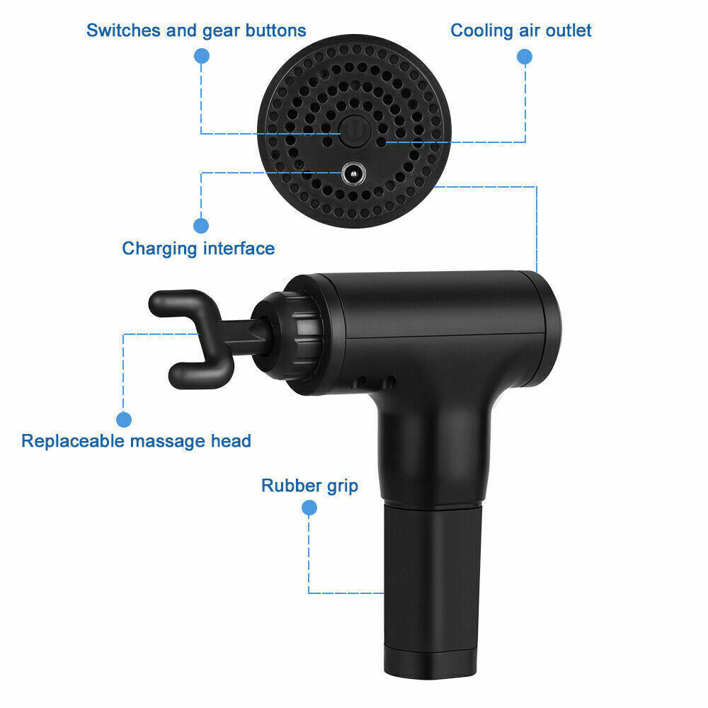 Massage Gun Deep Tissue Percussion Massager