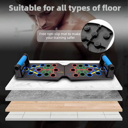 28-in-1 Push-Up Rack Board Portable Home Gym Workout System