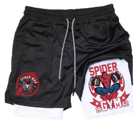 Marvel Spider-Man Venom Gym Shorts