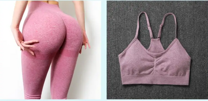 Seamless High-Waist Yoga Pants